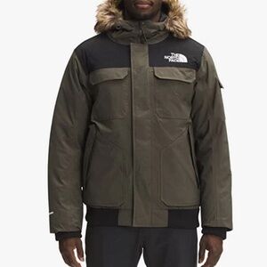 The North Face Taupe Green Gotham III Jacket Size S